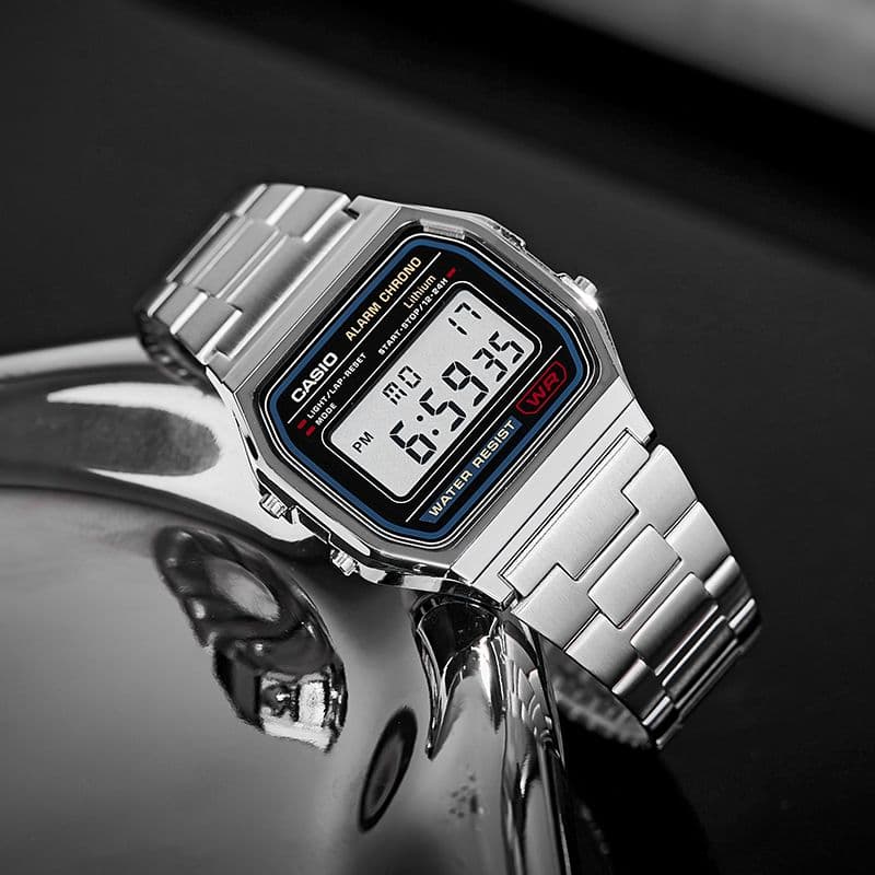 Casio A158WA-1D მამაკაცის საათი